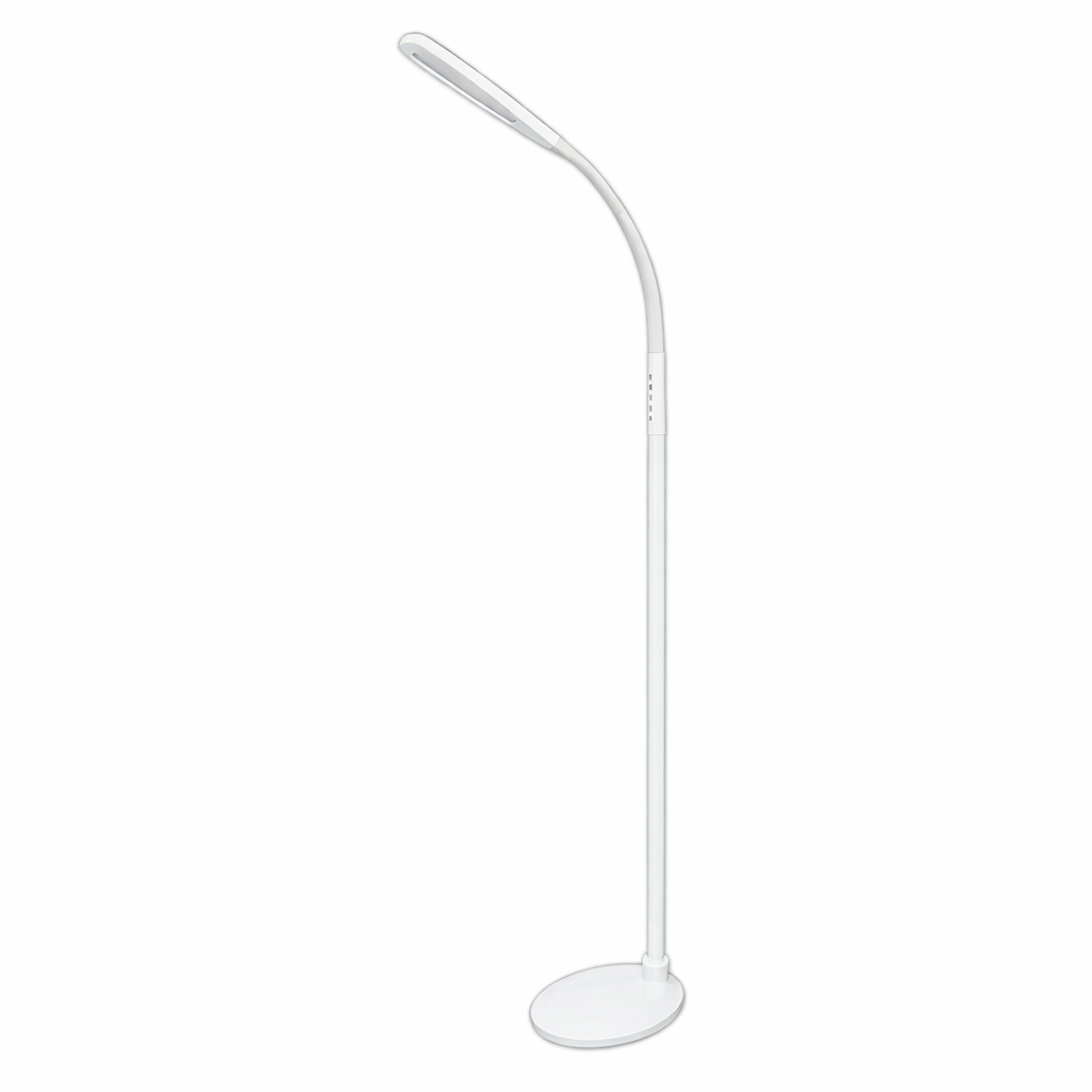 LED Floor Lamp – Super White, 15-LED White Light – The Fox Collection