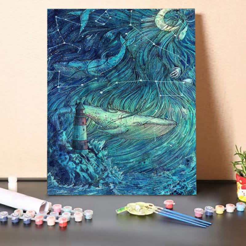 Paint by Numbers Kit-Seventh Dream