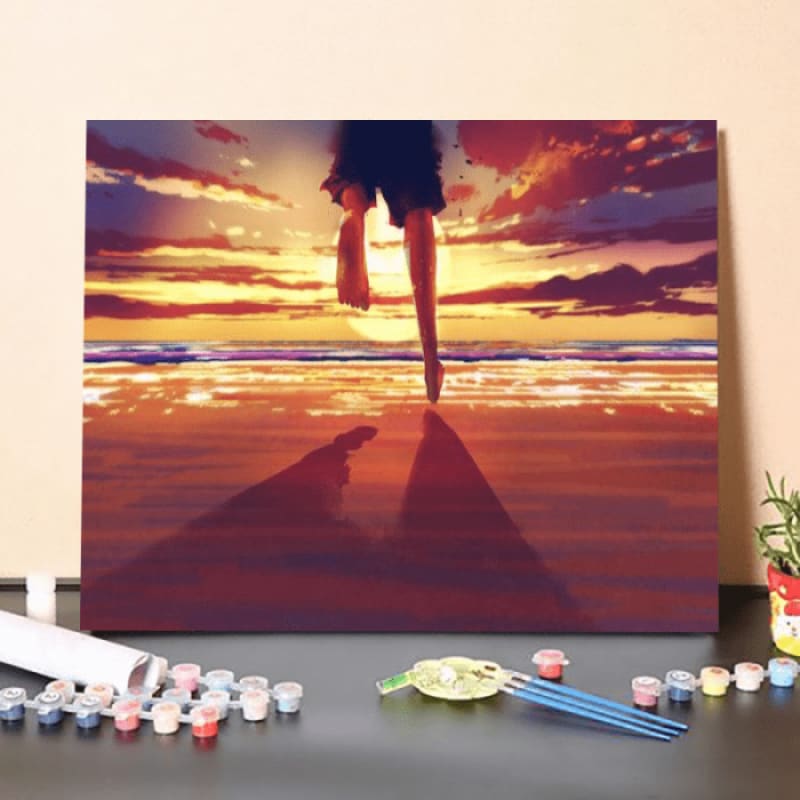 Paint by Numbers Kit-Towards The Sunset