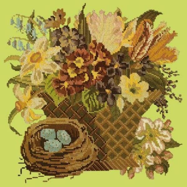 Spring Basket - NEEDLEWORK KITS