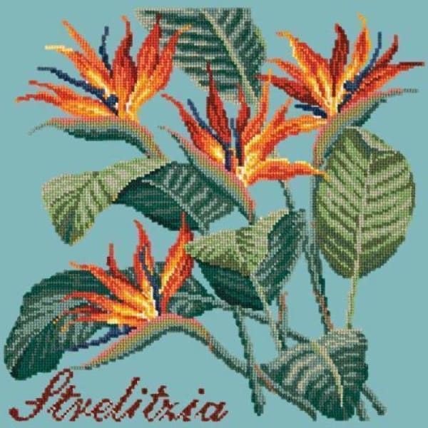 Strelitzia (Bird of Paradise) - NEEDLEWORK KITS