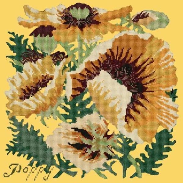 Yellow Poppy - NEEDLEWORK KITS