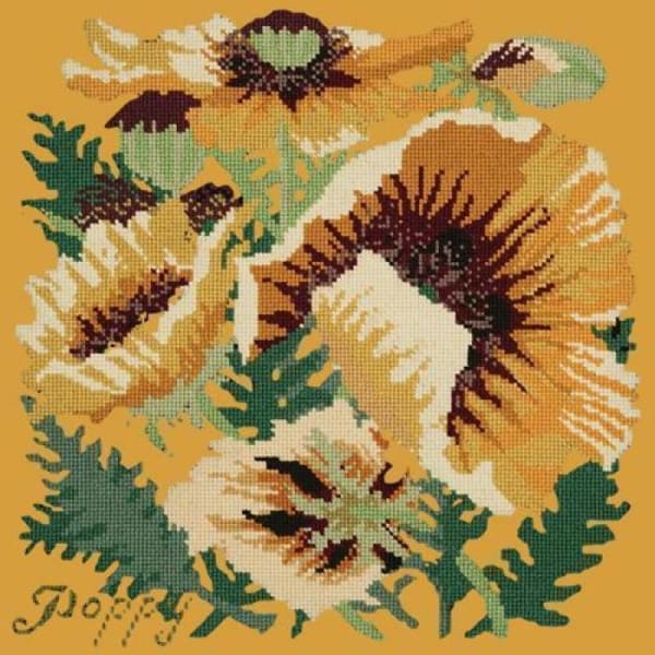 Yellow Poppy - NEEDLEWORK KITS
