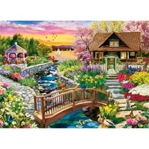 Spring On The Shore 1000 pc Jigsaw Puzzle