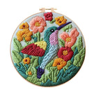 Hummingbird Punch Needle Kit - Beautiful Floral Craft | Diy Art For Bird Lovers - Hummingbird Punch Needle Kit - image 0