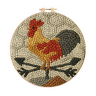  Dawn Rooster Punch Needle Kit - Animal Stitching Artwork | Easy Craft For Adults And Children  - 20cm*20cm - image 1