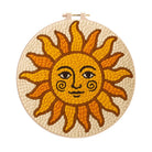 Cheerful Smiling Sun Punch Needle Kit – Playful Gifting Option | Entry-Level Handcraft Project - 8 inch Hoop Kit - image 0