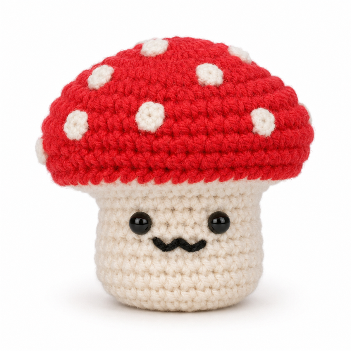 Smiley Toadstool Crochet Kit – The Fox Collection