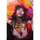 African Woman Portrait Diy Paint By Numbers Kits VM93049 - NEEDLEWORK KITS