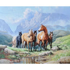 Animal Horse Diy Paint By Numbers Kits ZXQ3345 - NEEDLEWORK KITS