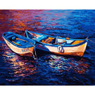 Boat Diy Paint By Numbers Kits WM-064 - NEEDLEWORK KITS