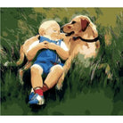 Boy Diy Paint By Numbers Kits ZXQ120-24 - NEEDLEWORK KITS
