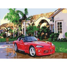 Car Diy Paint By Numbers Kits ZXE351-24 - NEEDLEWORK KITS