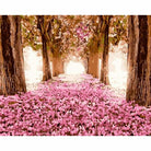 Cherry Blossoms Diy Paint By Numbers Kits WM-062 - NEEDLEWORK KITS