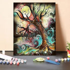 Colorful Tree Paint By Numbers Kit