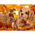 Dog Diy Paint By Numbers Kits PBN54143 - NEEDLEWORK KITS