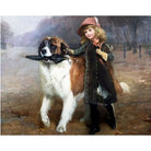 Dog Diy Paint By Numbers Kits ZXQ2258 - NEEDLEWORK KITS