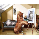 Dog Diy Paint By Numbers Kits ZXQ3206 - NEEDLEWORK KITS