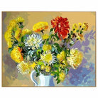 Flower Diy Paint By Numbers Kits PBN92838 - NEEDLEWORK KITS