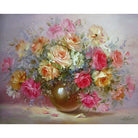 Flower Diy Paint By Numbers Kits VM90910 - NEEDLEWORK KITS