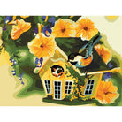 Flower Diy Paint By Numbers Kits ZXE101 - NEEDLEWORK KITS