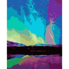 Landscape Aurora Diy Paint By Numbers Kits WM-1722 - NEEDLEWORK KITS