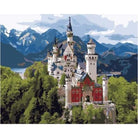 Landscape Castle Diy Paint By Numbers Kits ZXB877 - NEEDLEWORK KITS