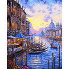 Landscape City Diy Paint By Numbers Kits WM-393 - NEEDLEWORK KITS