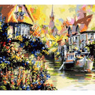 Landscape Cottage Diy Paint By Numbers Kits ZXQ086 - NEEDLEWORK KITS