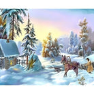 Landscape Cottage Diy Paint By Numbers Kits ZXQ3140 - NEEDLEWORK KITS