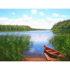 Landscape Lake Diy Paint By Numbers Kits PBN91289 - NEEDLEWORK KITS