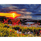 Landscape Lake Diy Paint By Numbers Kits WM-1782 - NEEDLEWORK KITS