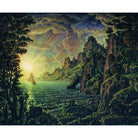 Landscape Mountain Diy Paint By Numbers Kits PBN55346 - NEEDLEWORK KITS