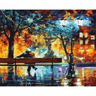 Landscape Street Diy Paint By Numbers Kits ZXB376-25 - NEEDLEWORK KITS
