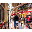 Landscape Street Diy Paint By Numbers Kits ZXQ3436 - NEEDLEWORK KITS