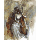 Musical Instrument Diy Paint By Numbers Kits ZXB941-21 - NEEDLEWORK KITS