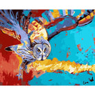 Owl Diy Paint By Numbers Kits WM-530 - NEEDLEWORK KITS