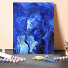 Paint by Numbers Kit-Blue Soul