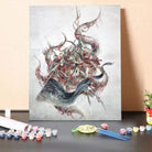 Paint by Numbers Kit-Flag Ghost