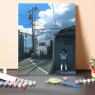 Paint by Numbers Kit-Girl Is Waiting