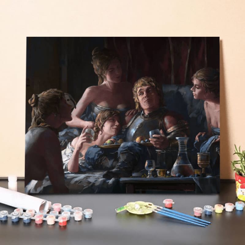 Paint by Numbers Kit-Little devil