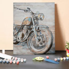 Paint by Numbers Kit-Motorcycle
