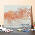 Paint by Numbers Kit-Orange landscape