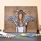 Paint by Numbers Kit-Rosy
