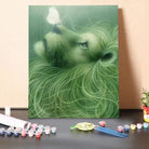 Paint By Numbers Kit-Sniffing Butterfly