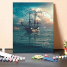 Paint by Numbers Kit Suitable For Sailing