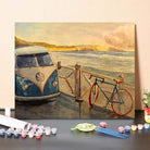 Paint by Numbers Kit VW Westfalia surfer