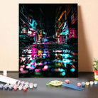 Paint by Numbers Kit-Wet Road