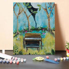 Paint by Numbers Kit-Woodland Piano