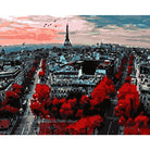 Paris Diy Paint By Numbers Kits Wm-869 - NEEDLEWORK KITS